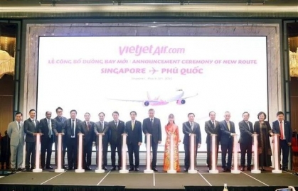 Vietjet Air launches Singapore-Phu Quoc direct air route