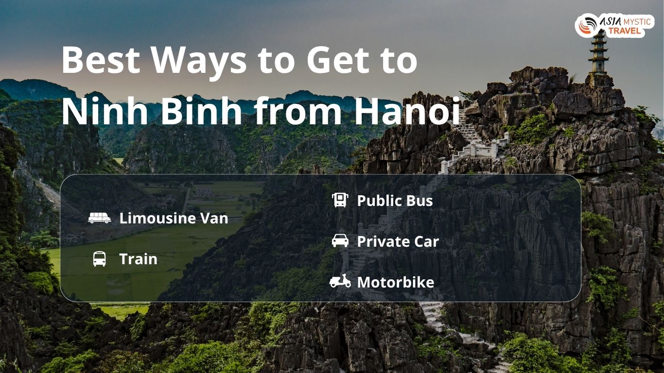 Best Ways to Get to  Ninh Binh from Hanoi